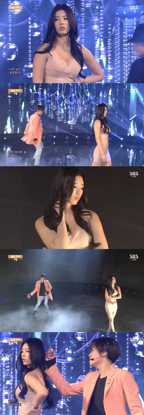 사진=SBS 인기가요 방송 영상 캡처